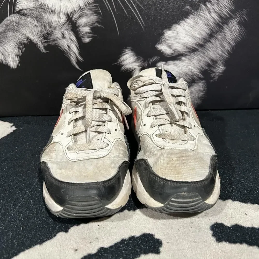 Nike Air Max SC CW4555-007 Athletic Sneaker Shoes Men's 8 White Mesh Cushioned